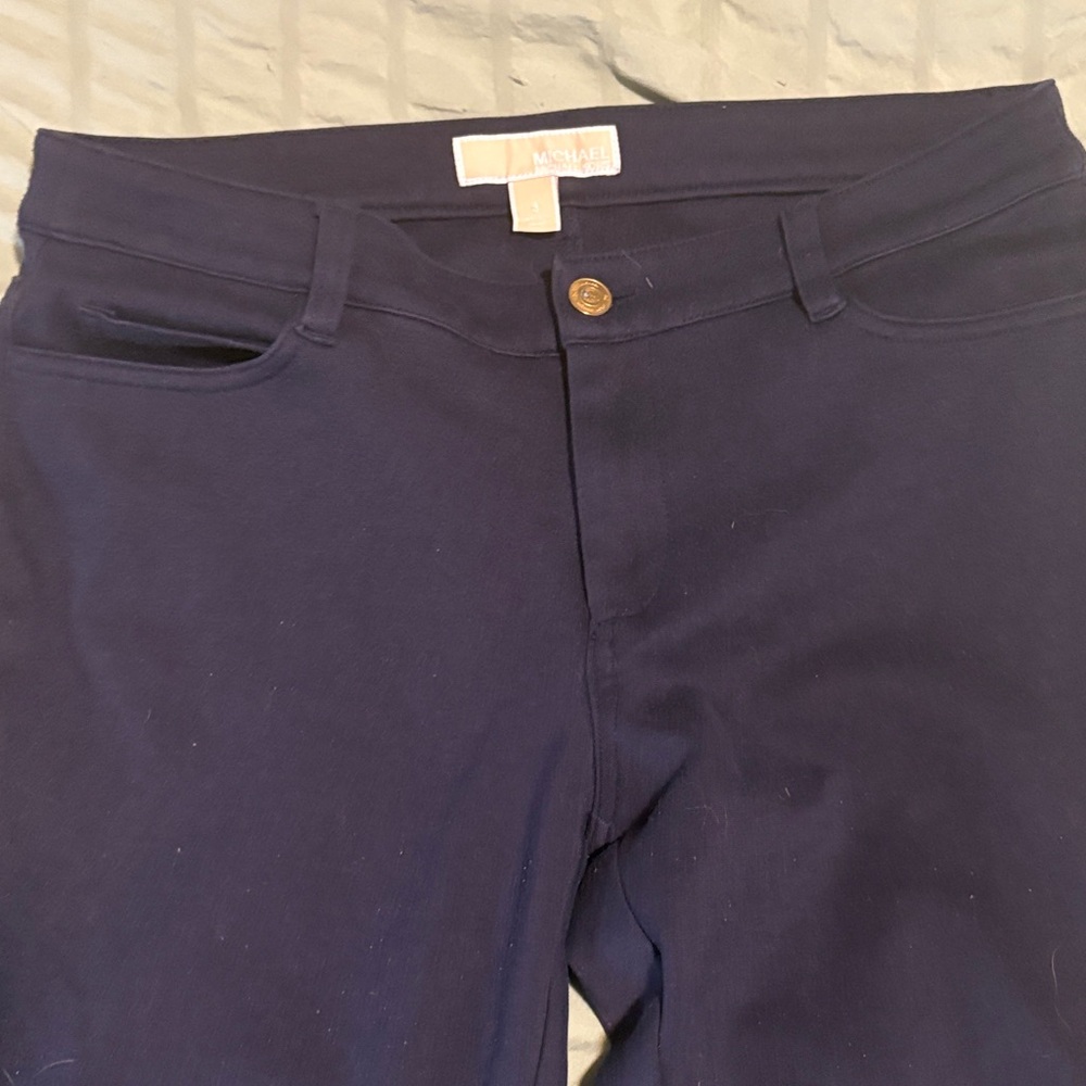Michael Kors Women's Dark Blue pant - Picture 1 of 3